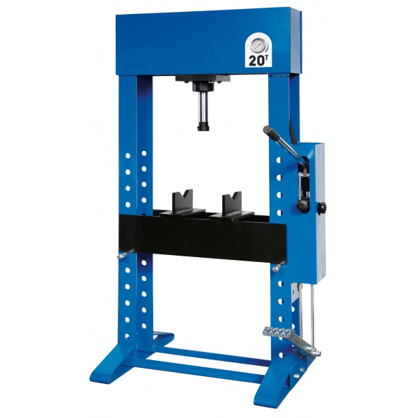 Пресс гидравлический ручной, 50 т, двухскоростной ручной насос, ножной привод WERTHER / PR50/PMS