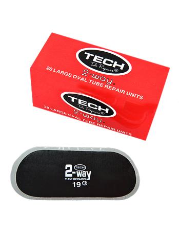 Заплатка овальная 150х70мм, Tech 19