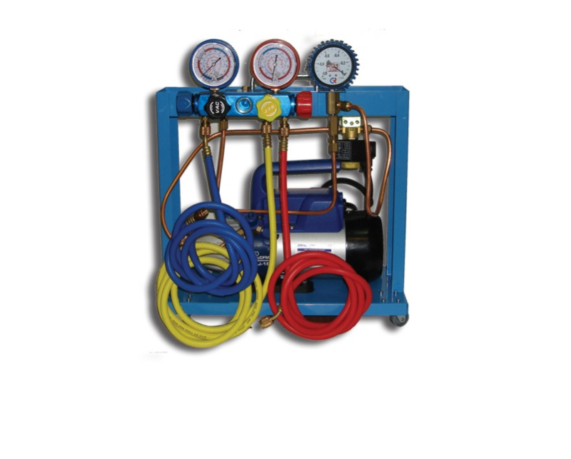 Заправочная станция с комплектом переходников, шлангов и мерной колбой SMC 401-3 Сompact