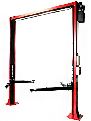 Подъемник двухстоечный г/п 3,2 т электрогидравлический с верхней синхронизацией WERTHER 232I.2