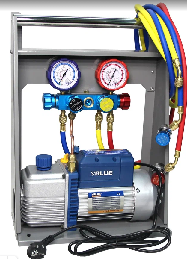 Заправочная станция ручная для систем кондиционирования ТехСтенд АС1200