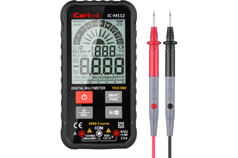 Смарт мультиметр iCarTool IC-M112