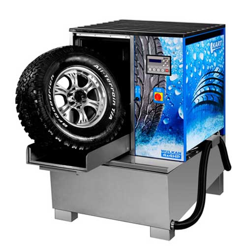 Мойка для колес ширина колеса 135-360 мм  Wulkan 4x4HP