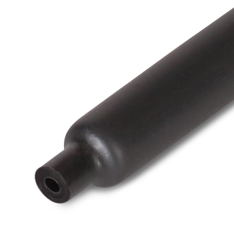 Клеевая термоусадочная трубка 3:1 6 мм\КВТ ТТК (3:1)-6/2 (ч) 59695