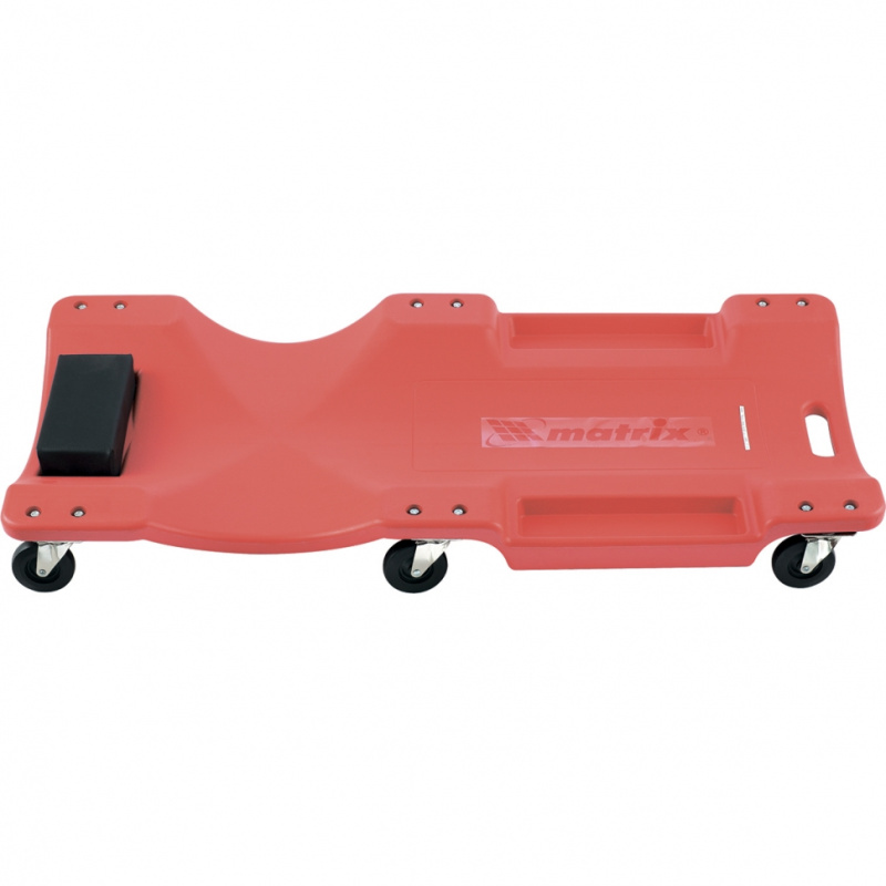 Лежак ремонтный на 6 колесах, MATRIX 1000 x 475 x 128 мм 567485