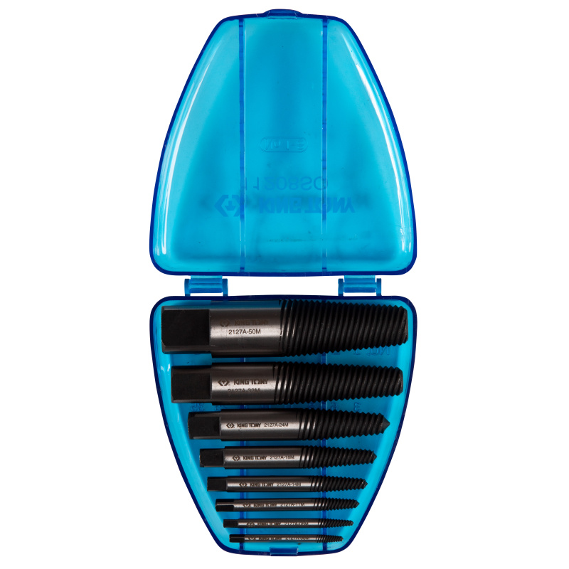 KING TONY Набор экстракторов, 3-50 мм, 8 предметов  11208SQ