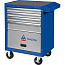 МАСТАК Тележка инструментальная серии «ОПТИМА», 4 полки и отсек, синяя 522-04581MB