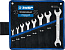 Набор рожковых гаечных ключей 8 шт, 6 - 24 мм, ЗУБР 27010-H8