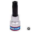 KING TONY Насадка (бита) торцевая 3/8", TORX PLUS, IPR50, L = 50 мм, 5-ти лучевой  302D50