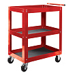 МАСТАК Тележка открытая, 3 полки, красная 520-33720R